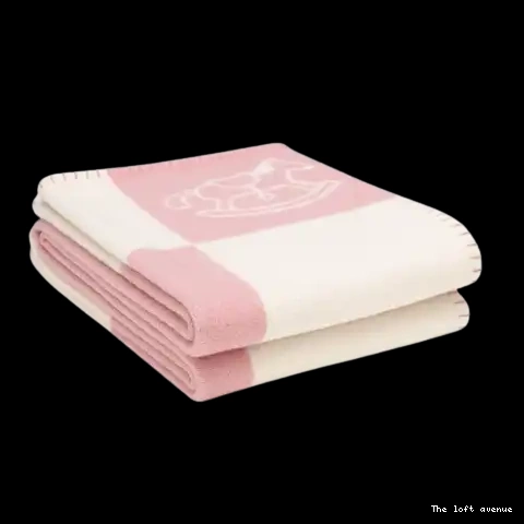 THROW HERMES BABY BLANKET WOOL ADADA AVALON 0702